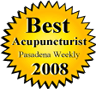 Winner of Best Acupuncturist 2008