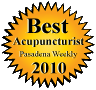 Winner of Best Acupuncturist 2010