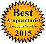 Winner of Best Acupuncturist 2015